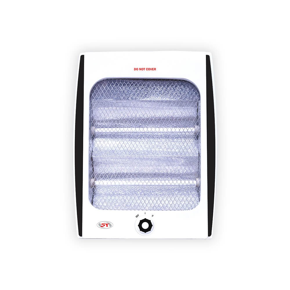 ST Quartz Heater STH-114 Dual 400W 800W Electric Heater White and Black